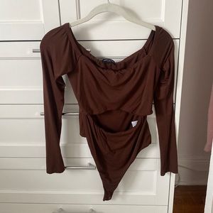 Naked Wardrobe cut out bodysuit